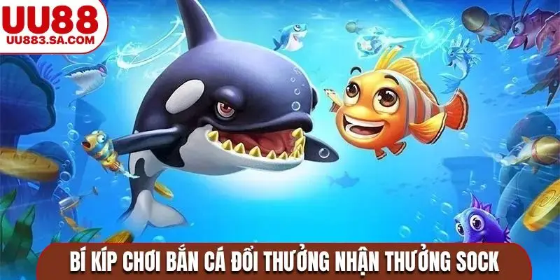 Bí kíp chơi bắn cá đổi thưởng nhận thưởng sock