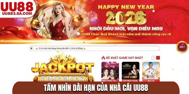 Tầm nhìn dài hạn của nhà cái UU88